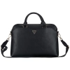 Guess Grained Zipper Pocket Triangle Logo - Torba na notebooka 15" (czarny)