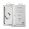 Guess IML Flowers Wreath MagSafe - Etui Samsung Galaxy S24 (przezroczysty)