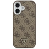 Guess 4G Triangle Logo MagSafe - Etui iPhone 17 (brązowy)