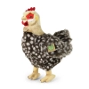 Rappa - Pluszowa realistyczna maskotka Kura z jajkiem stojąca 33 cm Eco-Friendly