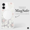 Kate Spade New York Liquid Glitter MagSafe - Etui iPhone 16 (Hollyhock Floral)