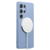 Spigen Silicone Fit Mag MagSafe - Etui do Samsung Galaxy S25 Ultra (Sapphire Blue)