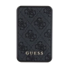 Guess 4G Leather Metal Logo - Power Bank 10000 mAh 18W (czarny)