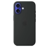 Apple Silicone Case - Silikonowe etui z MagSafe do iPhone 16 (czarny)