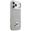 Karl Lagerfeld Karl & Choupette Pins MagSafe - Etui iPhone 17 Pro Max (szary)