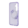 Guess IML Flowers Wreath MagSafe - Etui Samsung Galaxy S24 (fioletowy)