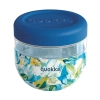 Quokka Bubble Food Jar - Pojemnik plastikowy na żywność / lunchbox 770 ml (Blue Peonies)