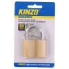 Kinzo - Kłódka mosiężna 50 mm z 3 kluczami