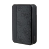 Guess 4G Leather Metal Logo - Power Bank 10000 mAh 18W (czarny)