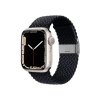 Crong Wave Band - Pleciony pasek do Apple Watch 38/40/41 mm (grafitowy)