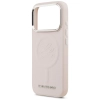 Karl Lagerfeld Initial & Metal Logo MagSafe - Etui iPhone 17 Pro Max (różowy)