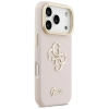Guess Grained Big 4G & Stand Camera - Etui iPhone 17 Pro (różowy)