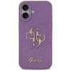Guess Fixed Glitter Big 4G - Etui iPhone 17 (liliowy)