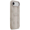 Guess 4G Printed Stripes MagSafe - Etui iPhone Air (różowy)