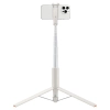 Spigen S541W Bluetooth Selfie Stick Tripod - Statyw na smartfon / uchwyt selfie stick (Dune Beige)