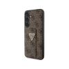Guess Grip Stand 4G Triangle Strass Logo - Etui Samsung Galaxy S24+ (brązowy)