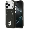 Karl Lagerfeld Choupette Pin MagSafe - Etui iPhone 17 Pro (czarny)