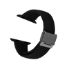 Crong Wave Band - Pleciony pasek do Apple Watch 38/40/41 mm (grafitowy)