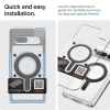 Spigen OneTap Ring Magnetic MagSafe Plate - Uniwersalny pierścień magnetyczny na etui / smartfona (Carbon)
