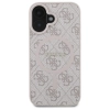 Guess 4G Ring Classic Logo MagSafe - Etui iPhone 16 (różowy)