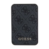 Guess 4G Leather Metal Logo - Power Bank 5000 mAh 15W (czarny)
