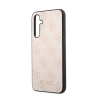 Guess 4G Metal Gold Logo - Etui Samsung Galaxy A54 5G (różowy)