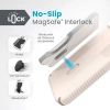 Speck Presidio2 Grip ClickLock & Magsafe - Etui iPhone 15 Plus / iPhone 14 Plus (Bleached Bone / Heirloom Gold / Hazel Brown)