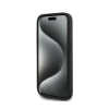 Karl Lagerfeld Diagonal Quilted Script - Etui iPhone 15 Pro Max (czarny)
