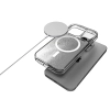 STM Relax Sand MagSafe - Etui antystresowe iPhone 15 (Clear / White)