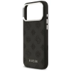 Guess Peony Hot Stamp Script MagSafe - Etui iPhone 17 Pro Max (czarny)