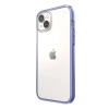 Speck Presidio Perfect-Clear with Impact Geometry - Etui iPhone 15 Plus / 14 Plus z powłoką MICROBAN (Clear / Grounded Purple)