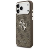 Guess 4G Big 4G Classic Logo - Etui iPhone 17 Pro Max (brązowy / srebrny)