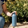 Quokka Solid - Butelka termiczna ze stali nierdzewnej 510 ml (Stone Blue)
