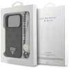 Guess 4G Strap Triangle Logo MagSafe - Etui do iPhone 17 Pro (czarny)