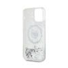 Karl Lagerfeld Liquid Glitter Choupette Head MagSafe - Etui iPhone 12 / iPhone 12 Pro (przezroczysty)