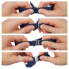 Crong Wave Band - Pleciony pasek do Apple Watch 38/40/41 mm (grafitowy)