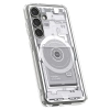 Spigen Ultra Hybrid Mag MagSafe - Etui do Samsung Galaxy S25 (Zero One White)