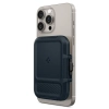 Spigen Lock Fit MagSafe - Portfel magnetyczny (Metal Slate)
