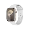 Crong Liquid - Pasek do Apple Watch 42/44/45/49 mm (biały)