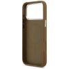 Guess Triangle Logo MagSafe - Etui iPhone 17 Pro Max (brązowy)