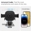 Spigen UTS35 OneTap - Uniwersalny uchwyt samochodowy (Czarny)