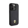Ferrari Carbon Metal Logo MagSafe - Etui iPhone 15 Pro (czarny)