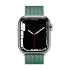 Crong Milano Steel - Pasek ze stali nierdzewnej do Apple Watch 42/44/45/49 mm (zielony)