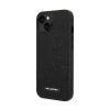 Karl Lagerfeld Glitter Plaque Logo - Etui iPhone 14 Plus (czarny)