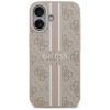 Guess 4G Printed Stripes MagSafe - Etui iPhone 17 (różowy)