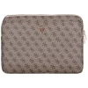 Guess 4G Zipper Pocket Triangle Logo Sleeve - Etui na notebooka 14" (brązowy)