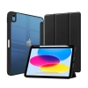 Crong PrimeFolio - Etui iPad 10.9” (2022) z podstawką i schowkiem na Apple Pencil (czarny/przezroczysty)
