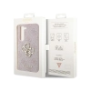 Guess 4G Big Metal Logo - Etui Samsung Galaxy S23 (różowy)