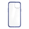 Speck Presidio Perfect-Clear with Impact Geometry - Etui iPhone 15 Plus / 14 Plus z powłoką MICROBAN (Clear / Grounded Purple)