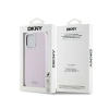 DKNY Liquid Silicone Small Metal Logo MagSafe - Etui iPhone 14 Pro Max (różowy)